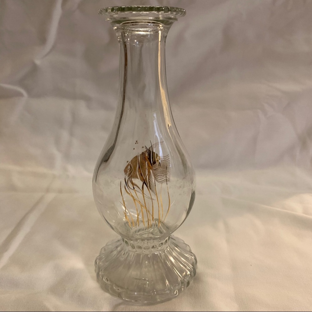 Avon Angelfish Glass Vase - Picture 2 of 6